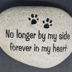 Personalized Pet Memorial Garden Stones