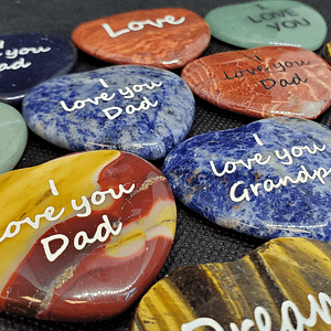 Personalized Engraved Hearts